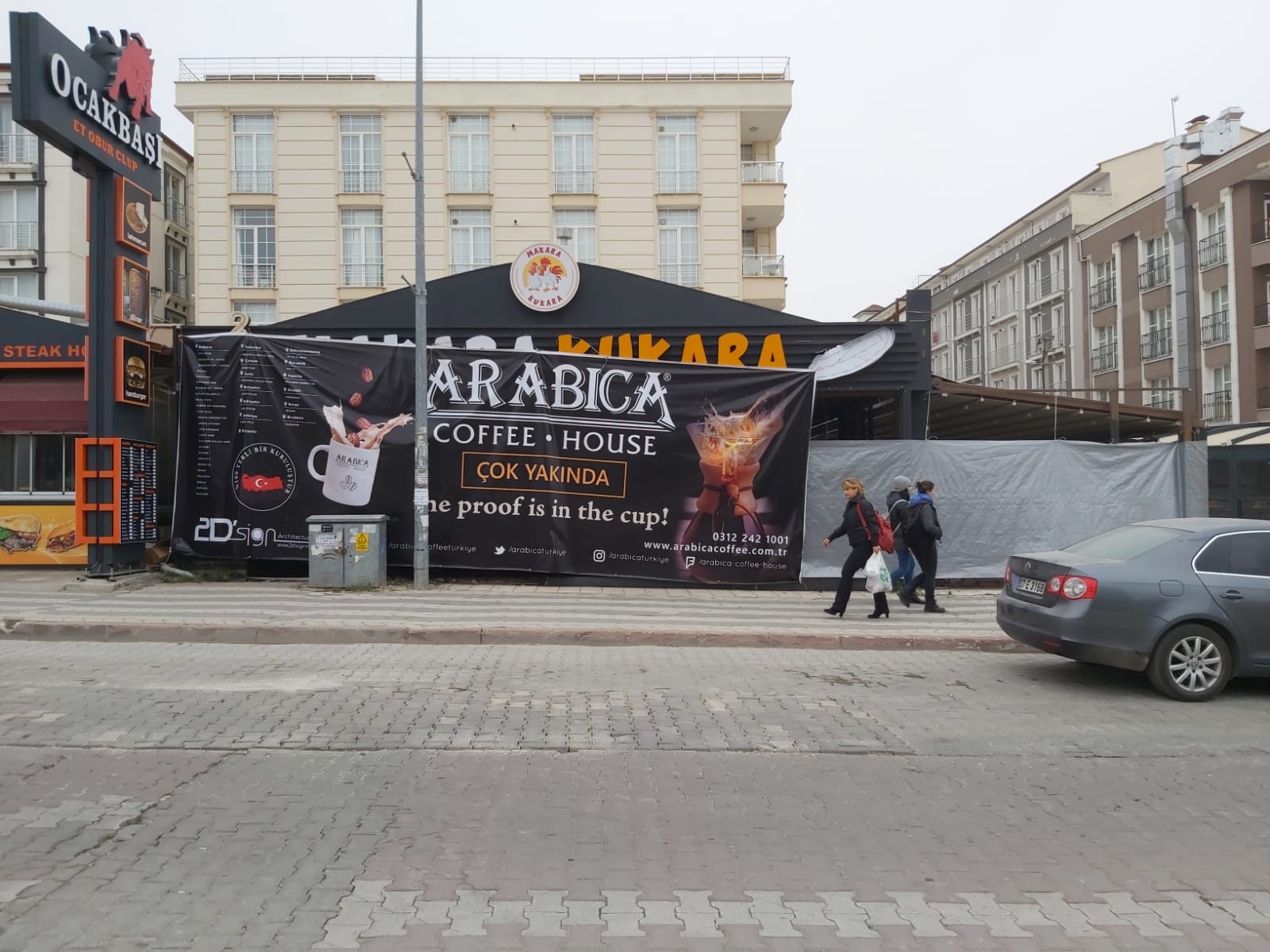 Kırıkkale Arabica Coffee Mekanik Tesisat Projesine Başladık