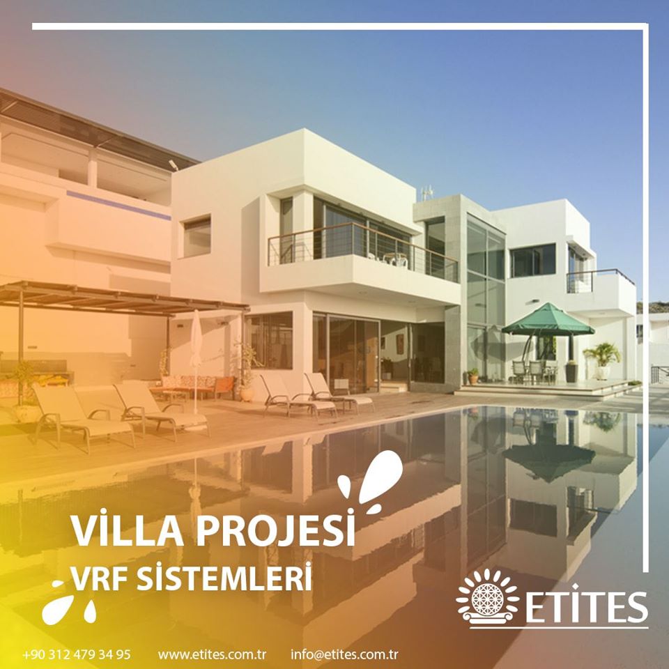 Villa Projesinin VRF Sistemleri Tamamlandı