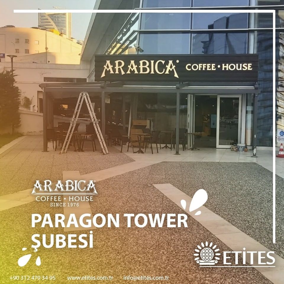 Paragon Tower Arabica Coffee Mekanik Tesisat Projesi Tamamlandı