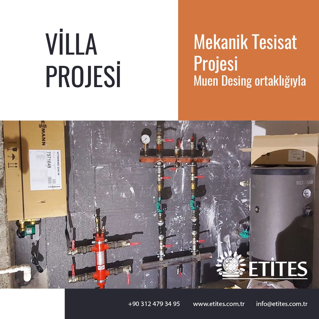 Villa Mekanik Tesisat Sistemi Projesi