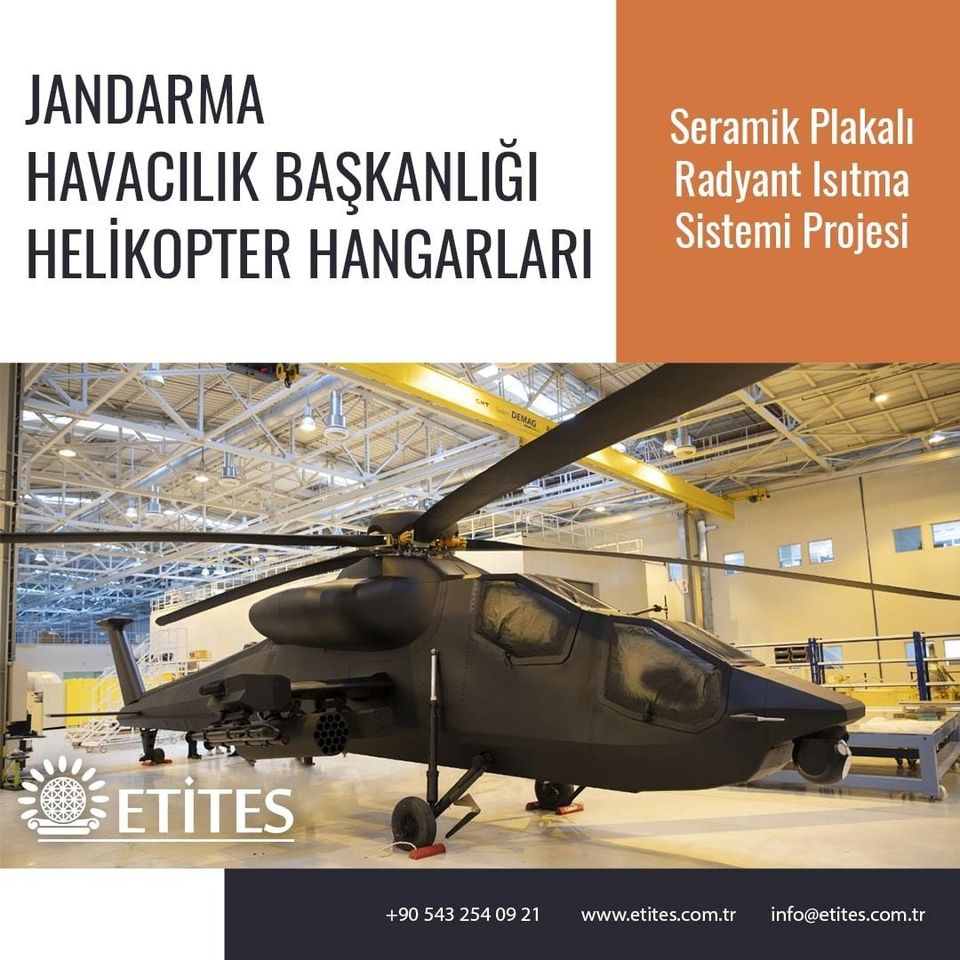 Jandarma Havacılık Başkanlığı Helikopter Hangarlar Projesi