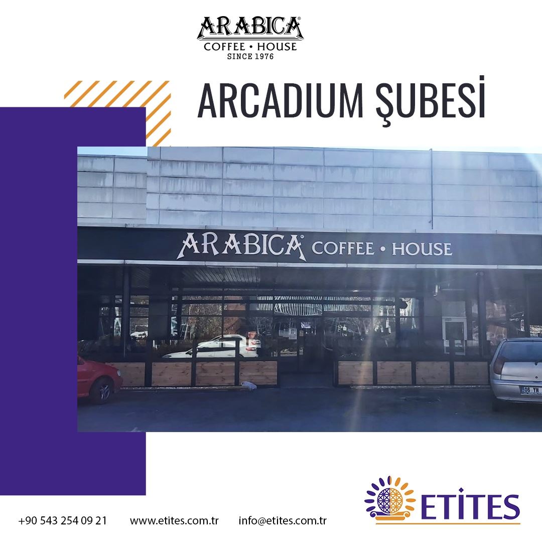 Arabica Coffee Arcadium Şubesi Projesi