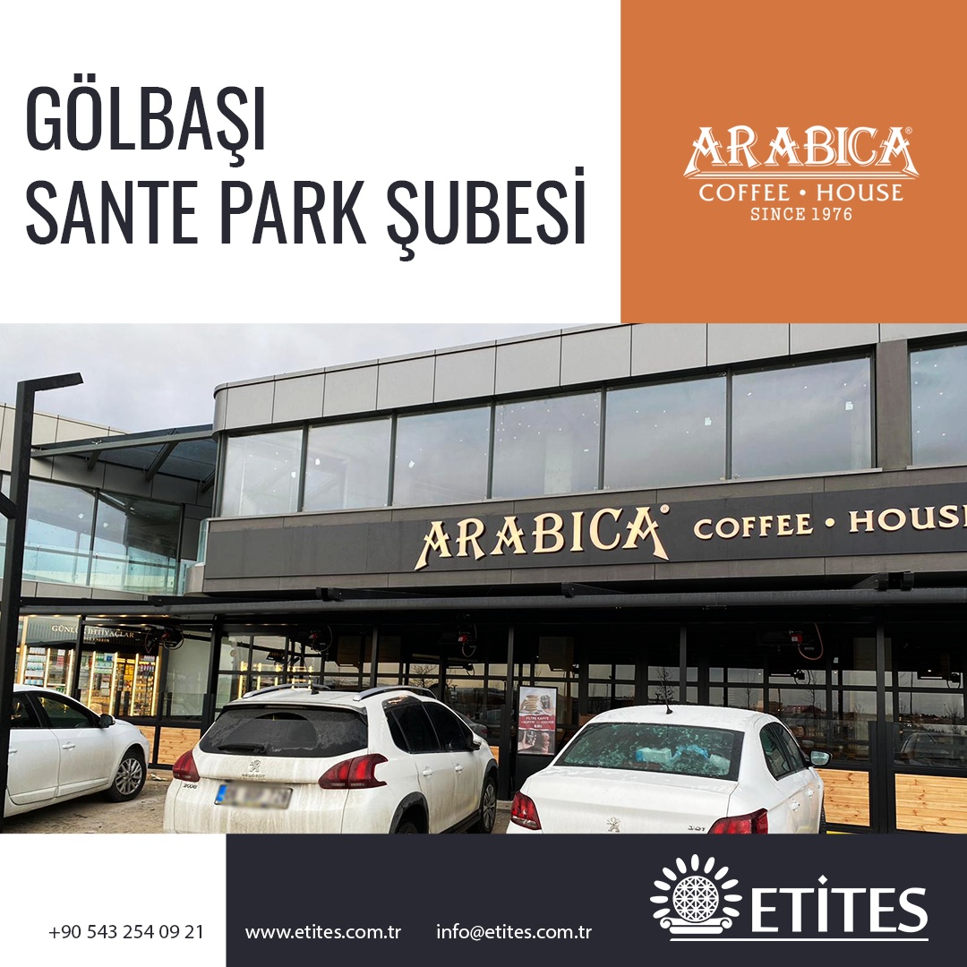 Arabica Coffee Sante Park Şubesi Projesi