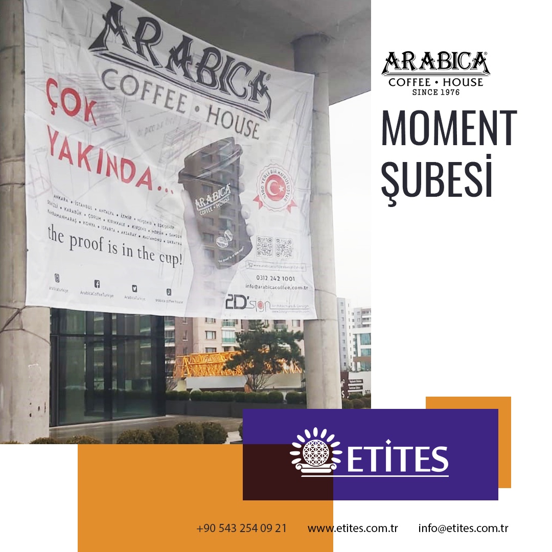 Arabica Coffee Moment Şubesi Projesi