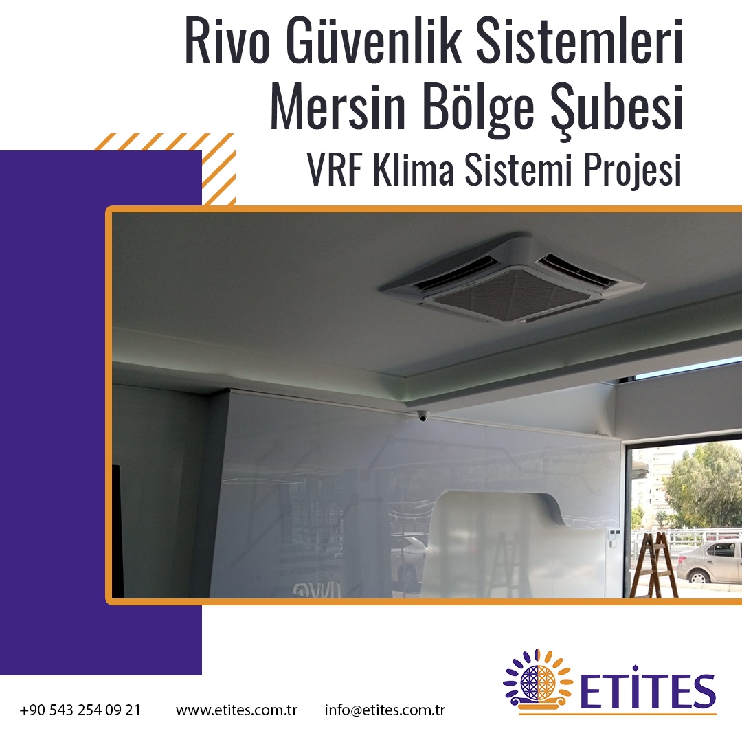 Rivo Güvenlik Sistemleri Mersin Bölge Şubesi Projesi